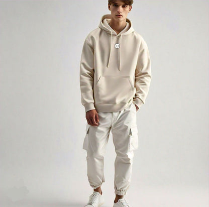 Loose Fit Hoodie(Beige)